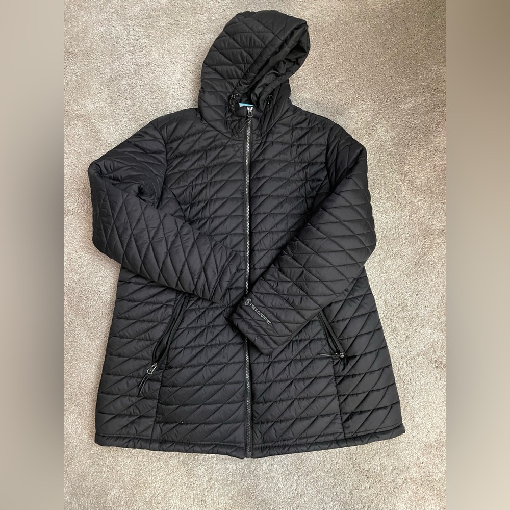 Black Free Country Coat size XXL